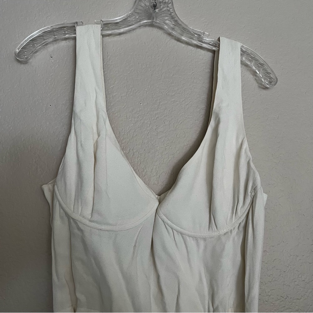Reformation Sigrid Cream Midi Dress - Picture 6 of 11